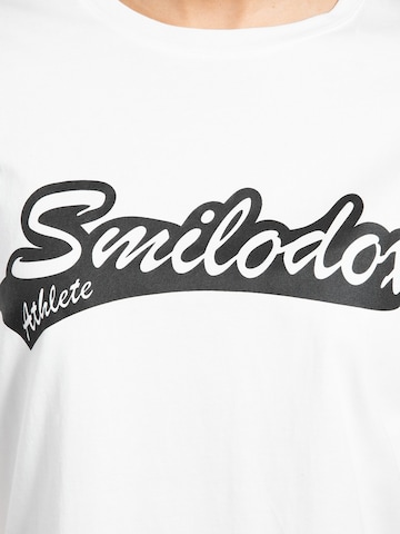 T-Shirt fonctionnel 'Macey' Smilodox en beige