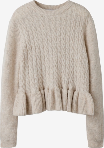 NAME IT Sweater 'NKFLINDA' in Beige: front
