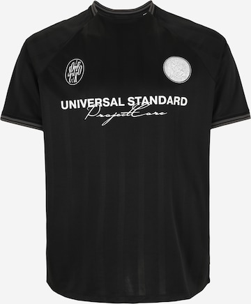 JACK & JONES - Camiseta en negro: frente