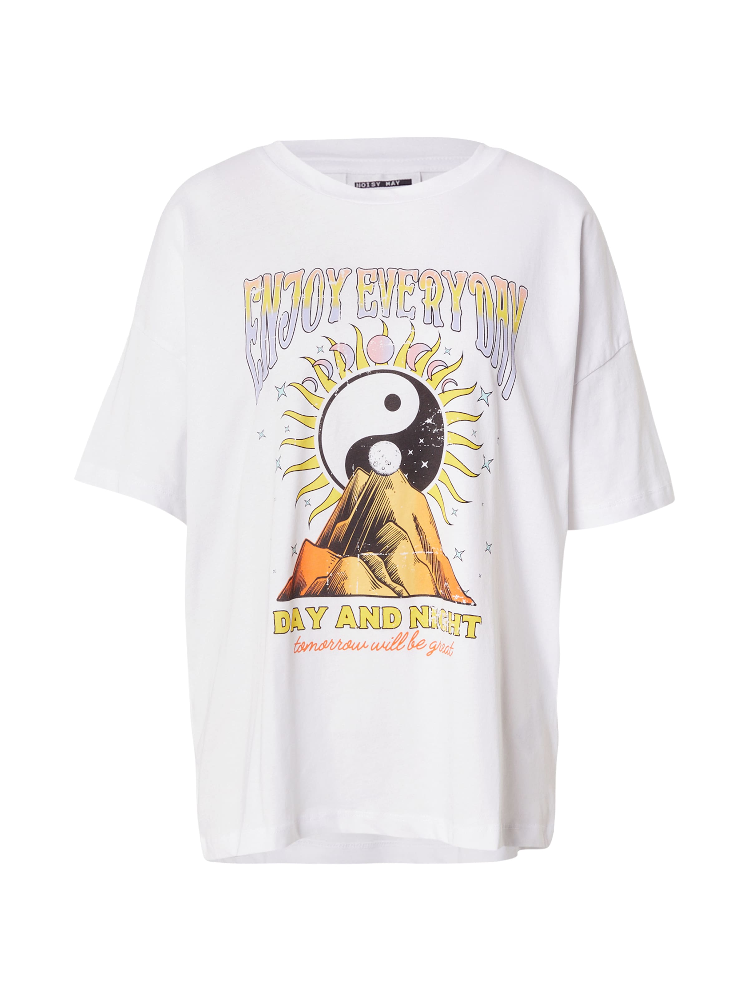 Noisy may Shirt 'NMIDA' in White: front