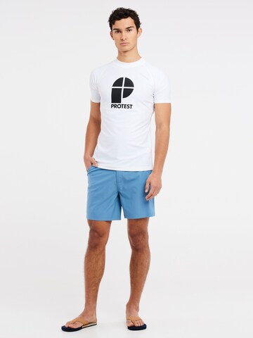 PROTEST Functioneel shirt 'PRTCATERS' in Wit