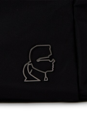 Karl Lagerfeld Travel bag 'Kameo' in Black