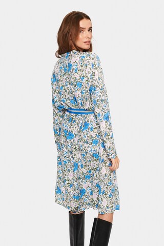 SAINT TROPEZ Shirt Dress 'Pelé' in Blue