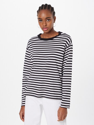 Monki Shirt in Zwart: voorkant