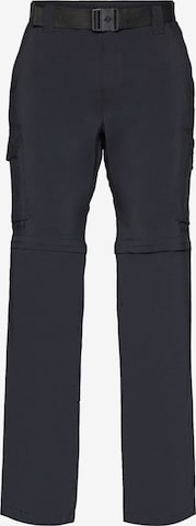 COLUMBIA Outdoor Pants 'Silver Ridge' in Black: front