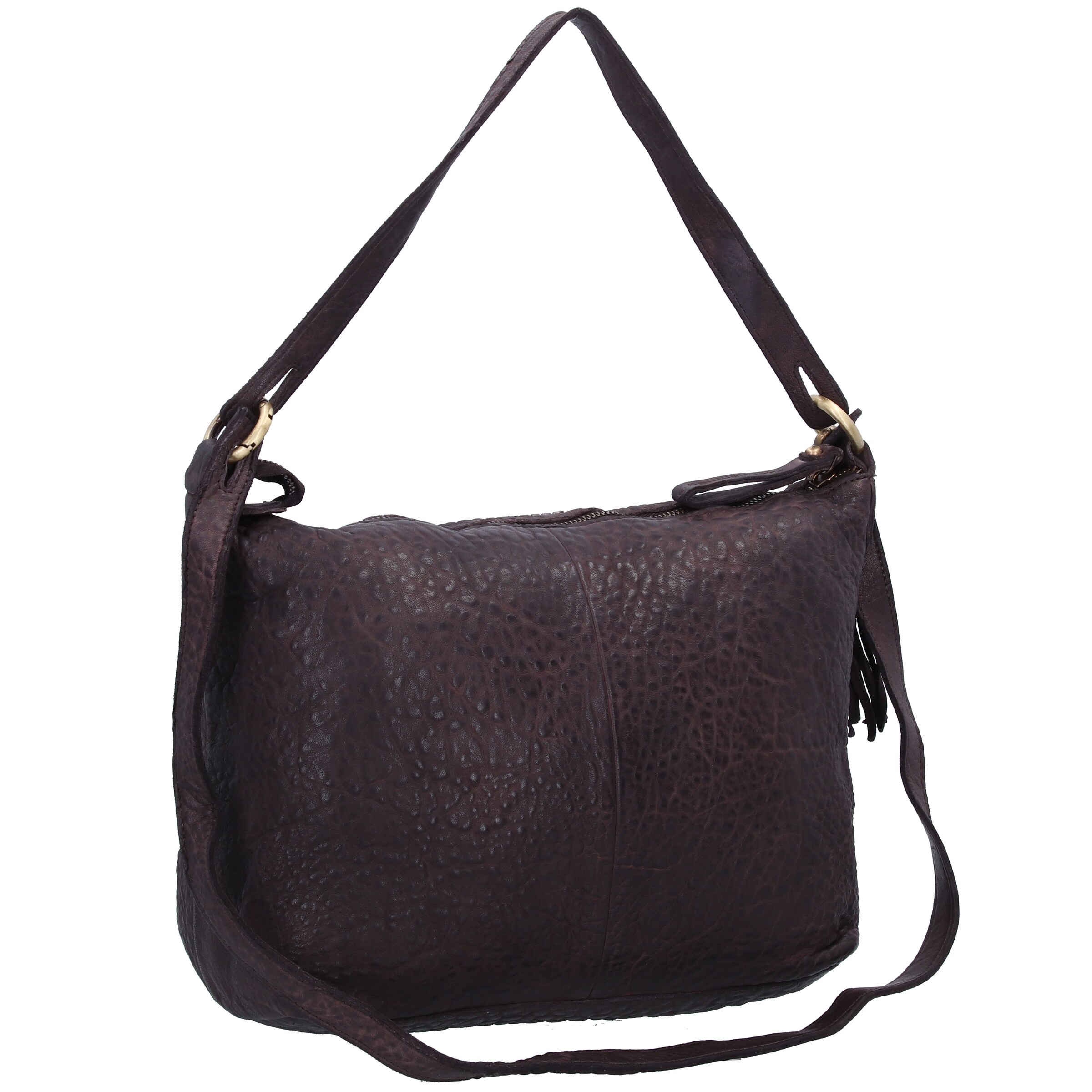 Frauen Taschen & Rucksäcke Taschendieb Wien Schultertasche 'Verteilerkreis 7' in Dunkelbraun - IX43984 Frauen Taschen & Rucksäcke Taschendieb Wien Schultertasche 'Verteilerkreis 7' in Dunkelbraun - IX43984