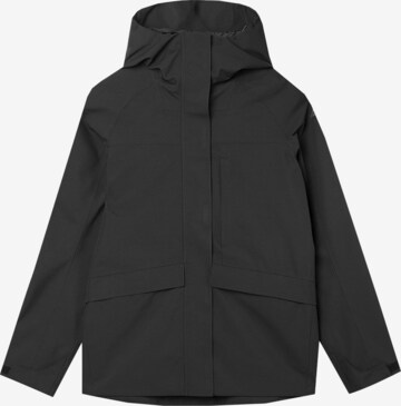 4F Outdoorjacke in Schwarz: predná strana