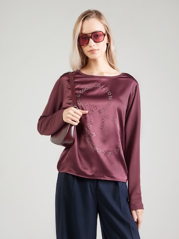 T-shirt monari en violet : devant