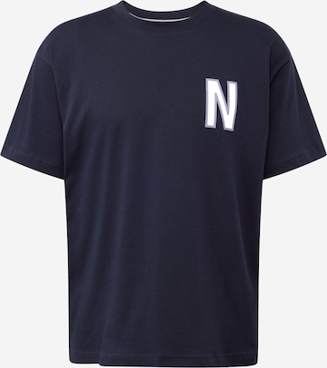 NORSE PROJECTS Bluser & t-shirts 'Simon' i blå: forside