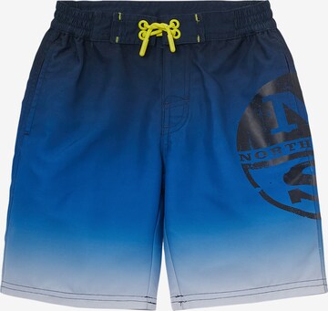 North Sails Zwemshorts in Blauw: voorkant