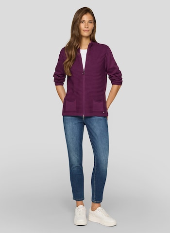 Rabe Knit Cardigan in Purple