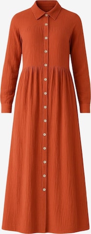 Abito camicia 'SABRA' di WENOR in rosso: frontale