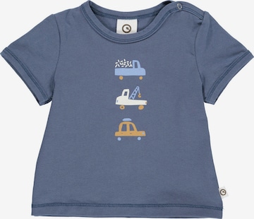 T-Shirt Müsli by GREEN COTTON en bleu : devant