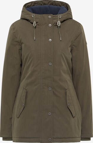 DreiMaster Vintage Winter Jacket in Green: front