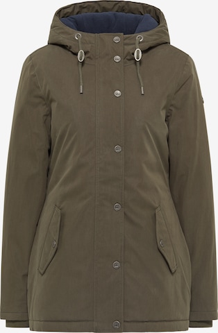 DreiMaster Vintage Winter jacket in Green: front