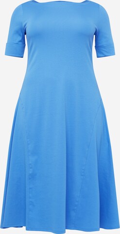 Lauren Ralph Lauren Plus - Vestido 'MUNZIE' em azul: frente