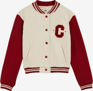 smėlio WE Fashion Megztinis be užsegimo: priekis