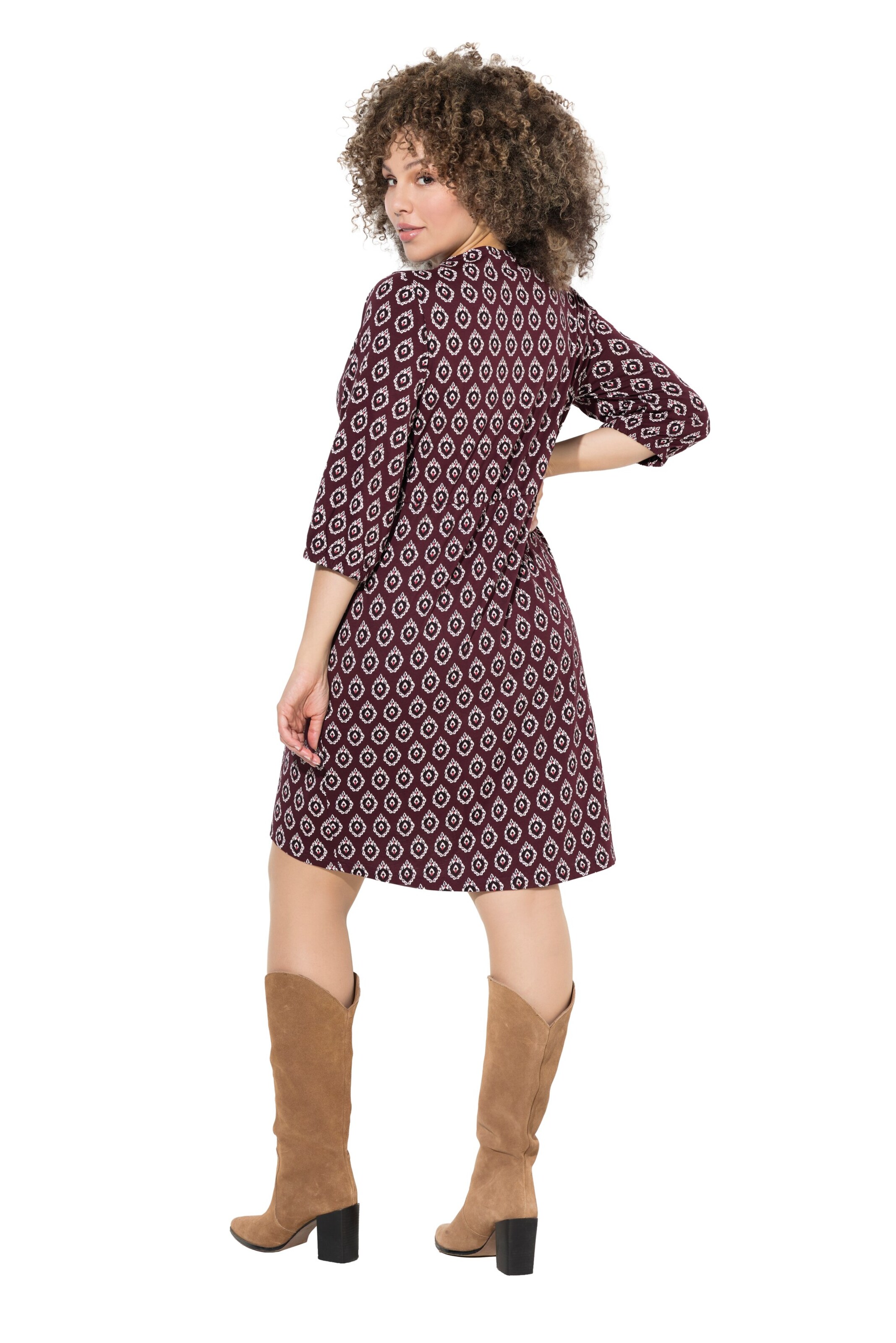 Ulla Popken Jurk in Rood