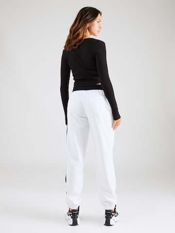 Effilé Pantalon Calvin Klein Jeans en blanc