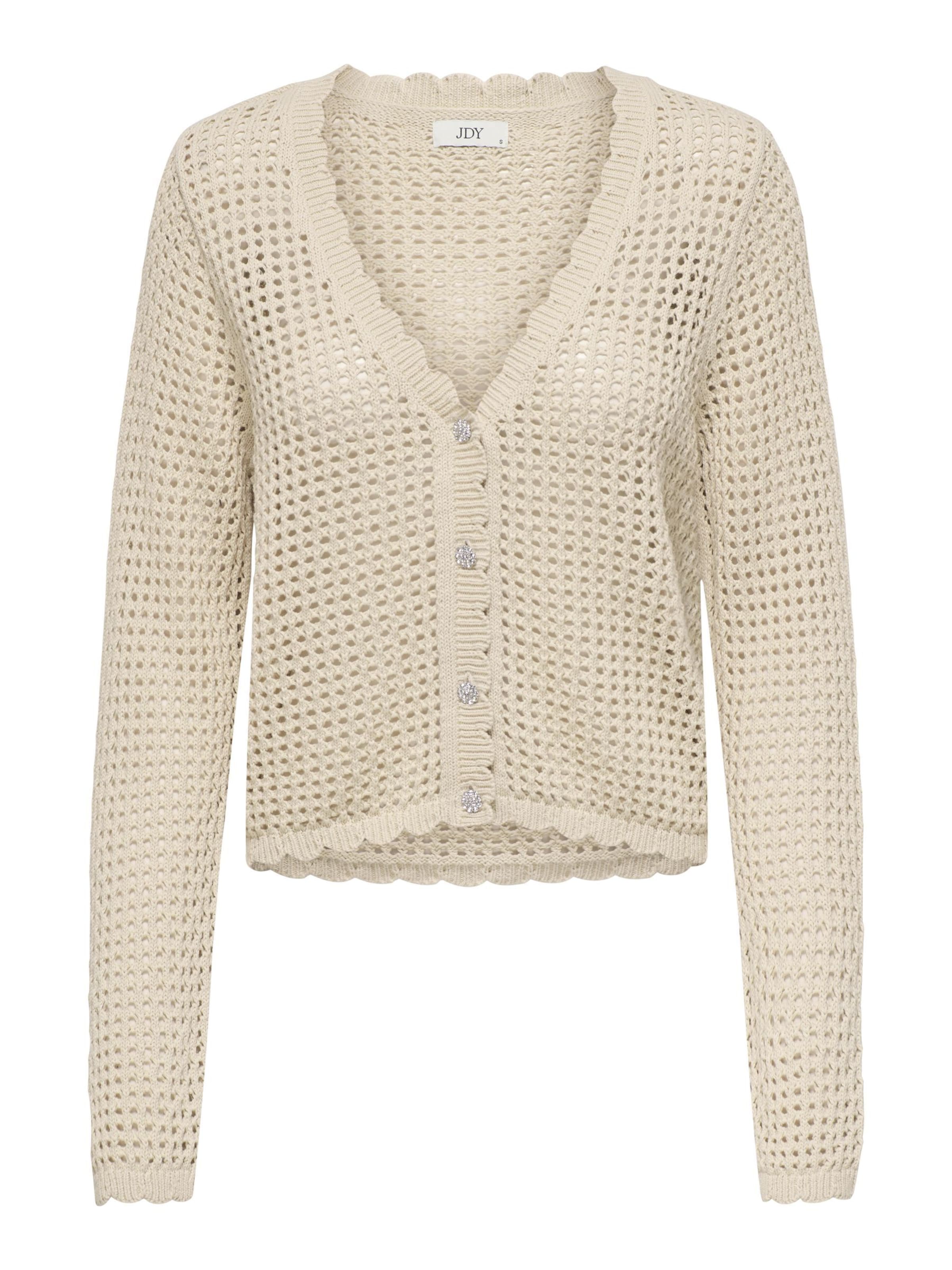 JDY Knit Cardigan 'JDYBECCA ' in Light beige, Item view