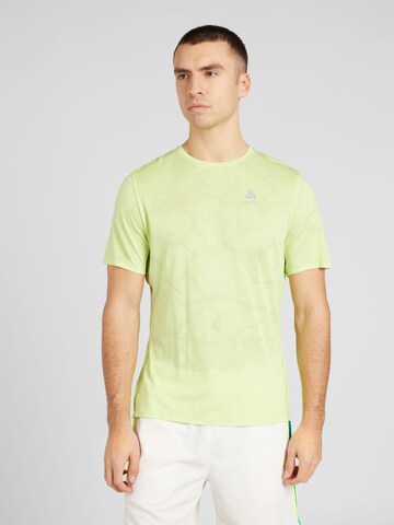 T-Shirt fonctionnel ODLO en vert : devant