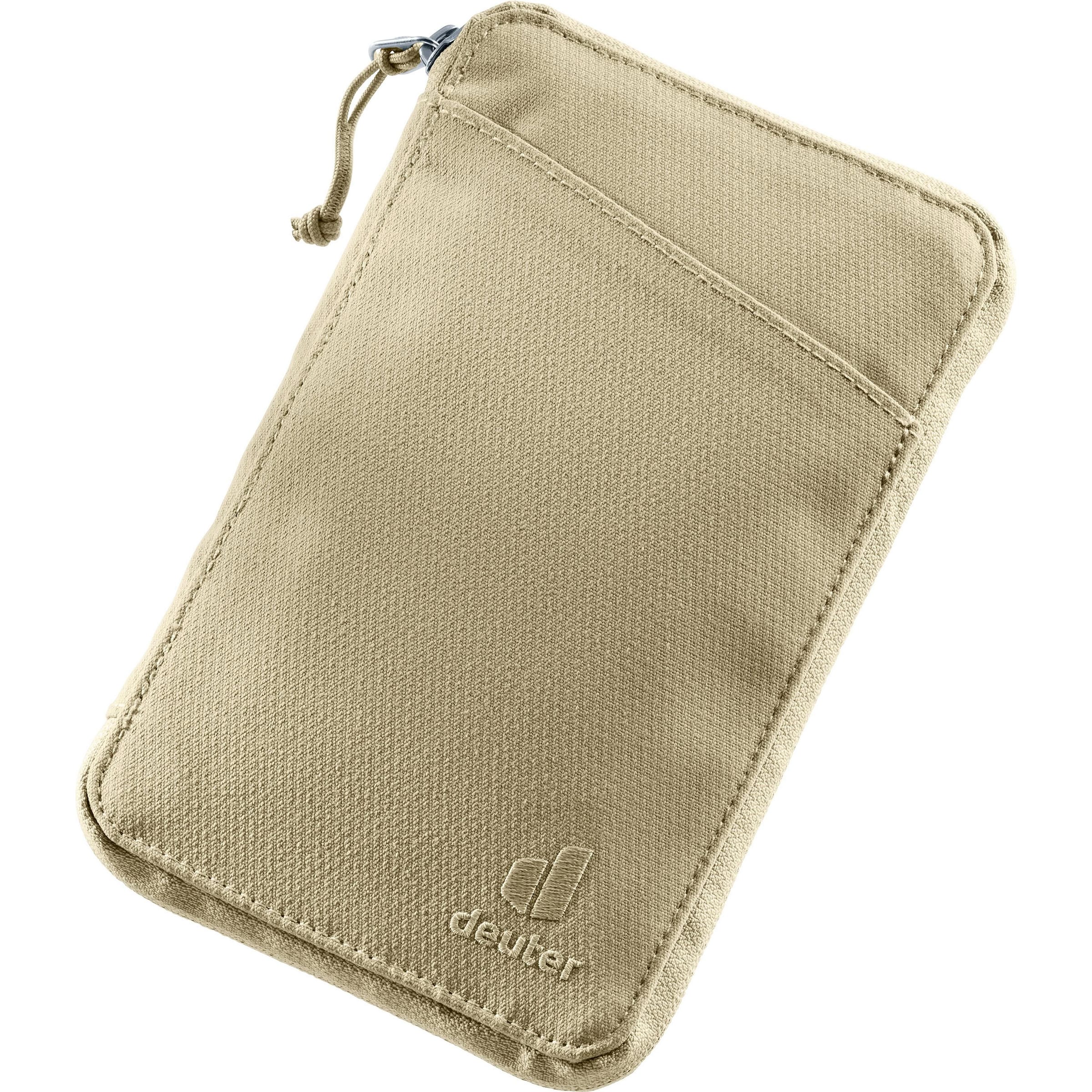 DEUTER Wallet in Beige: front