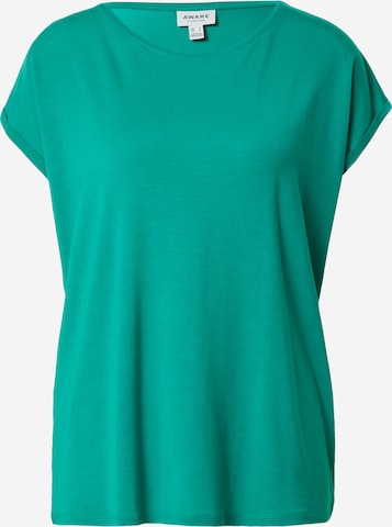 VERO MODA - Camiseta 'AVA' en verde: frente