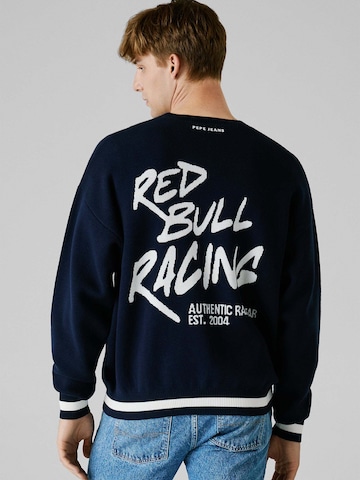 Red Bull Racing x Pepe Jeans Trui in Blauw: voorkant