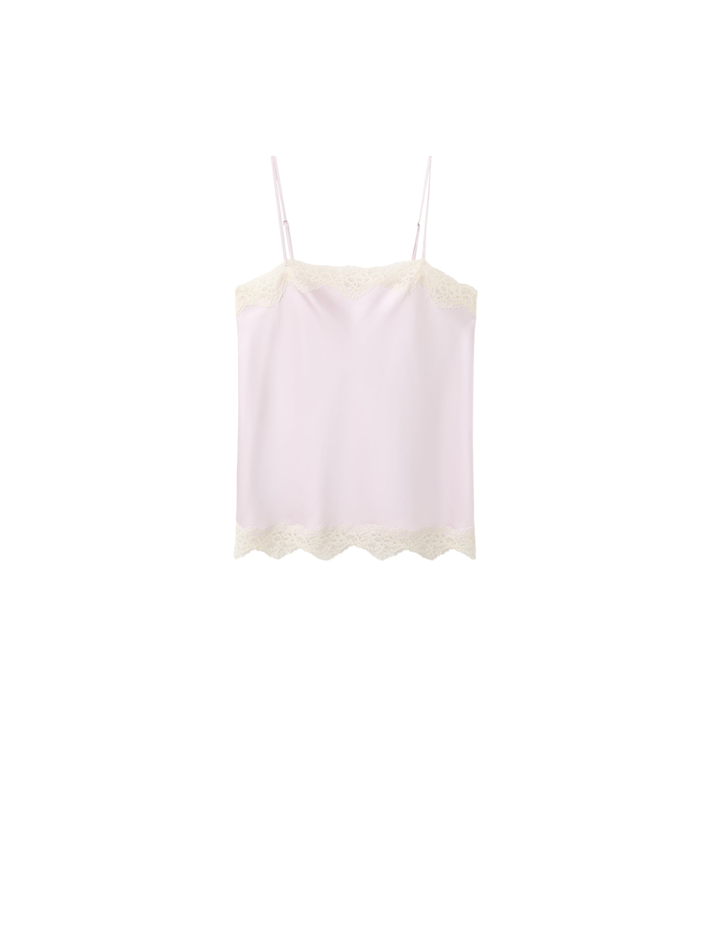 MANGO Top 'DELICAT' in XS in Cream / Pastel purple, Item view