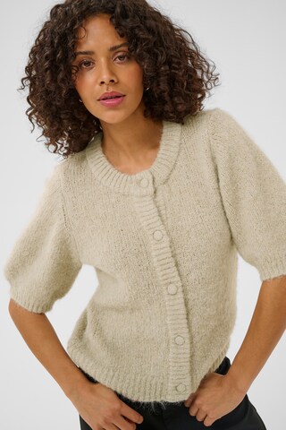 Kaffe Πλεκτή ζακέτα 'KAEmelie' σε μπεζ