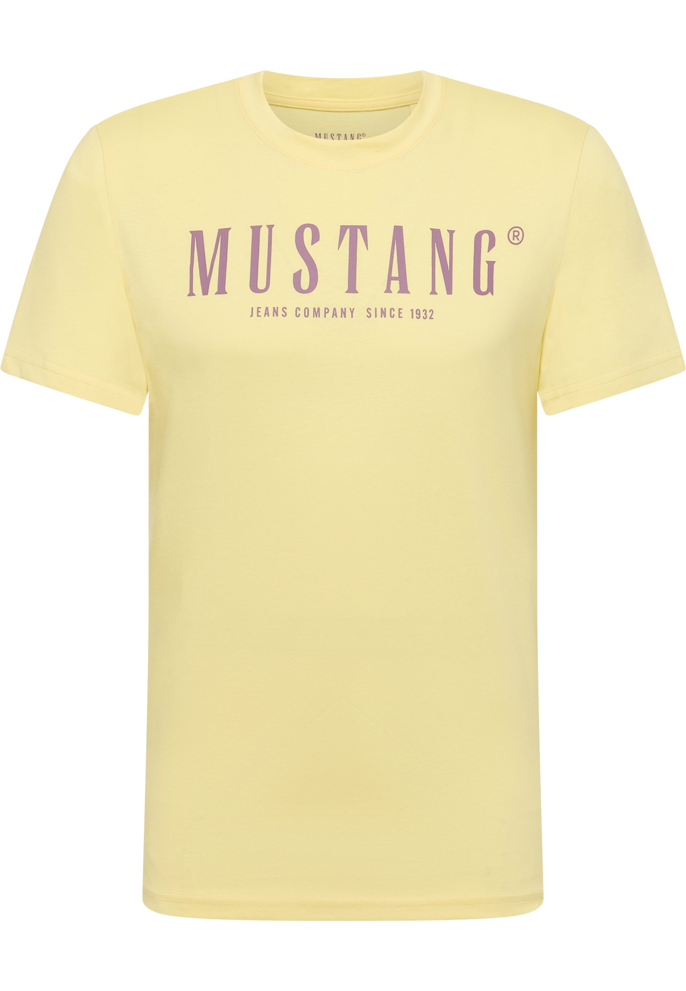 MUSTANG Shirt 'Austin' in Yellow: front