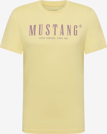 MUSTANG Shirt 'Austin' in Yellow: front