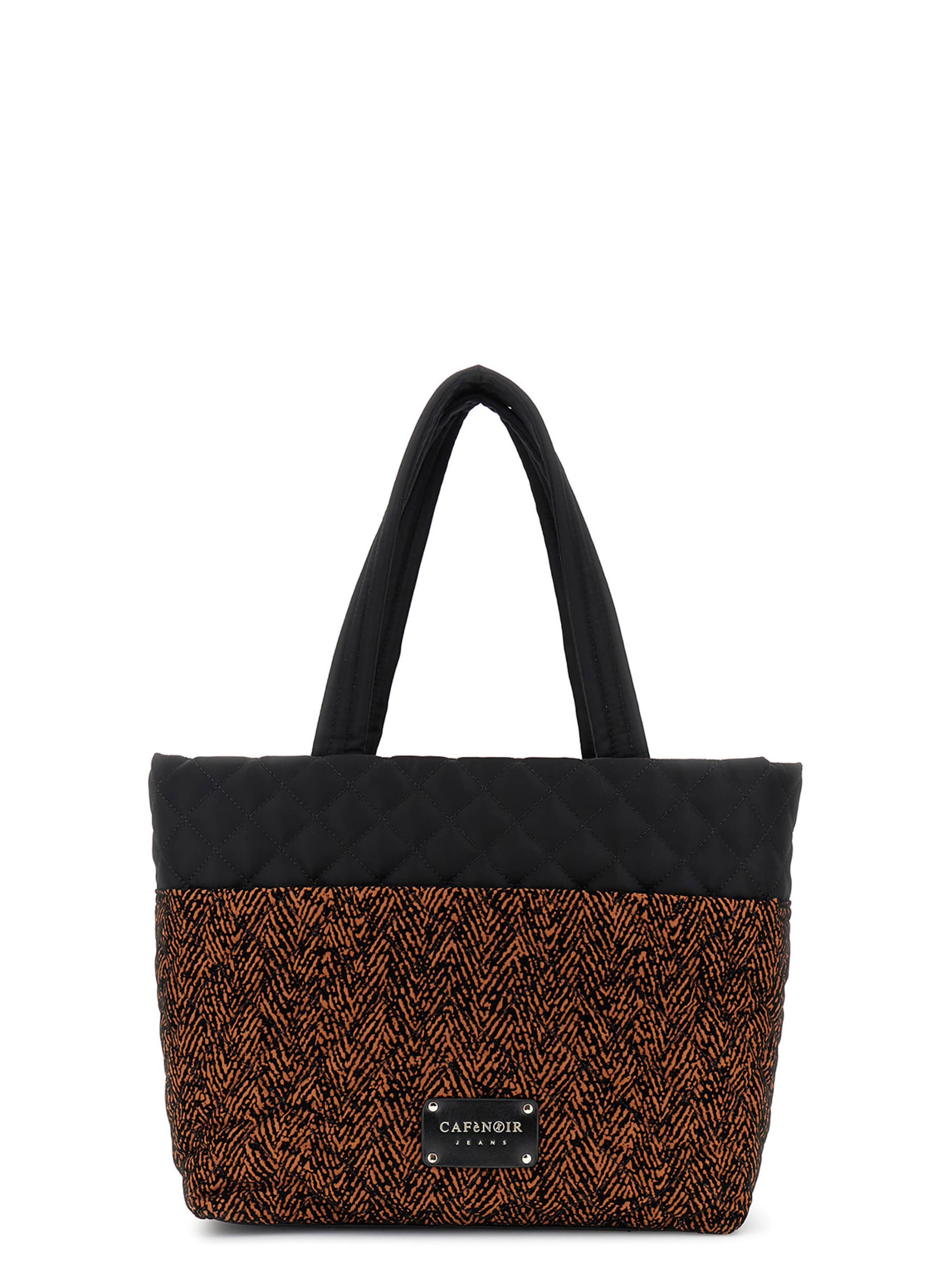 Shopper di CAFè NOIR in marrone: frontale