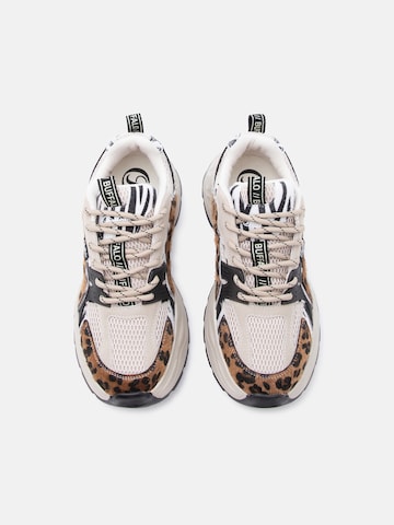 BUFFALO Низкие кроссовки 'YUNO' в Бежевый