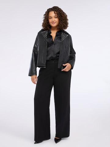 Veste mi-saison Fiorella Rubino en noir