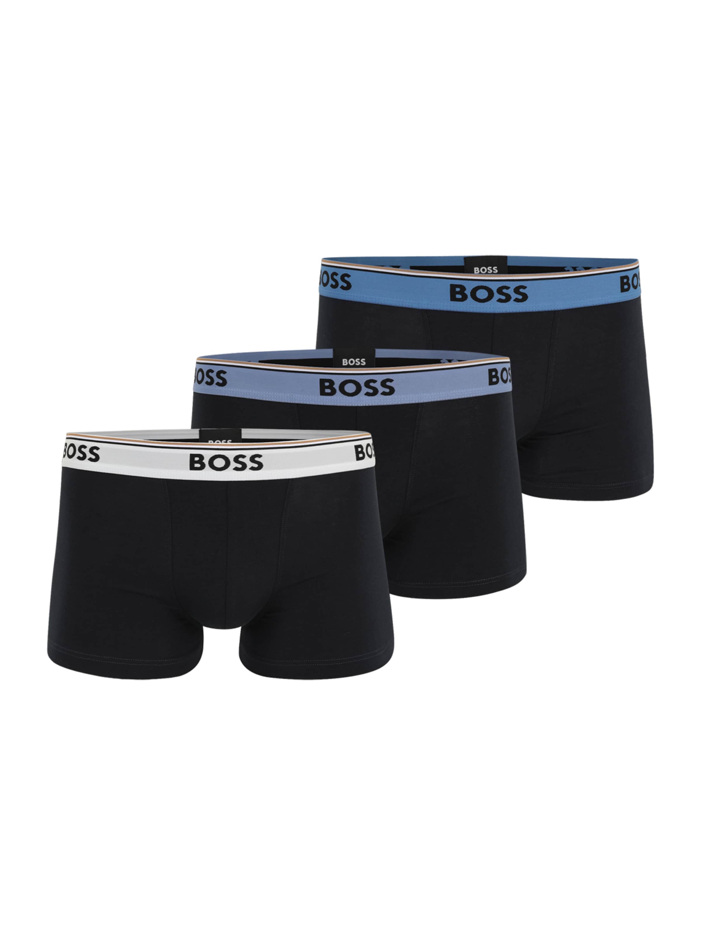 Boxers BOSS en bleu : devant