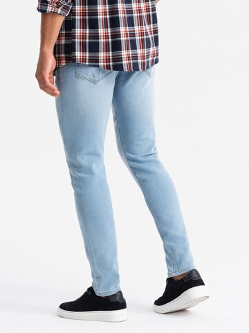 Ombre Slimfit Jeans in Blauw