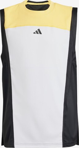 ADIDAS PERFORMANCE Sports Top in White: front