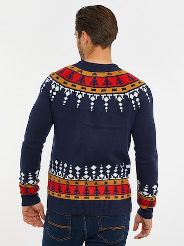 Threadbare Trui in Blauw