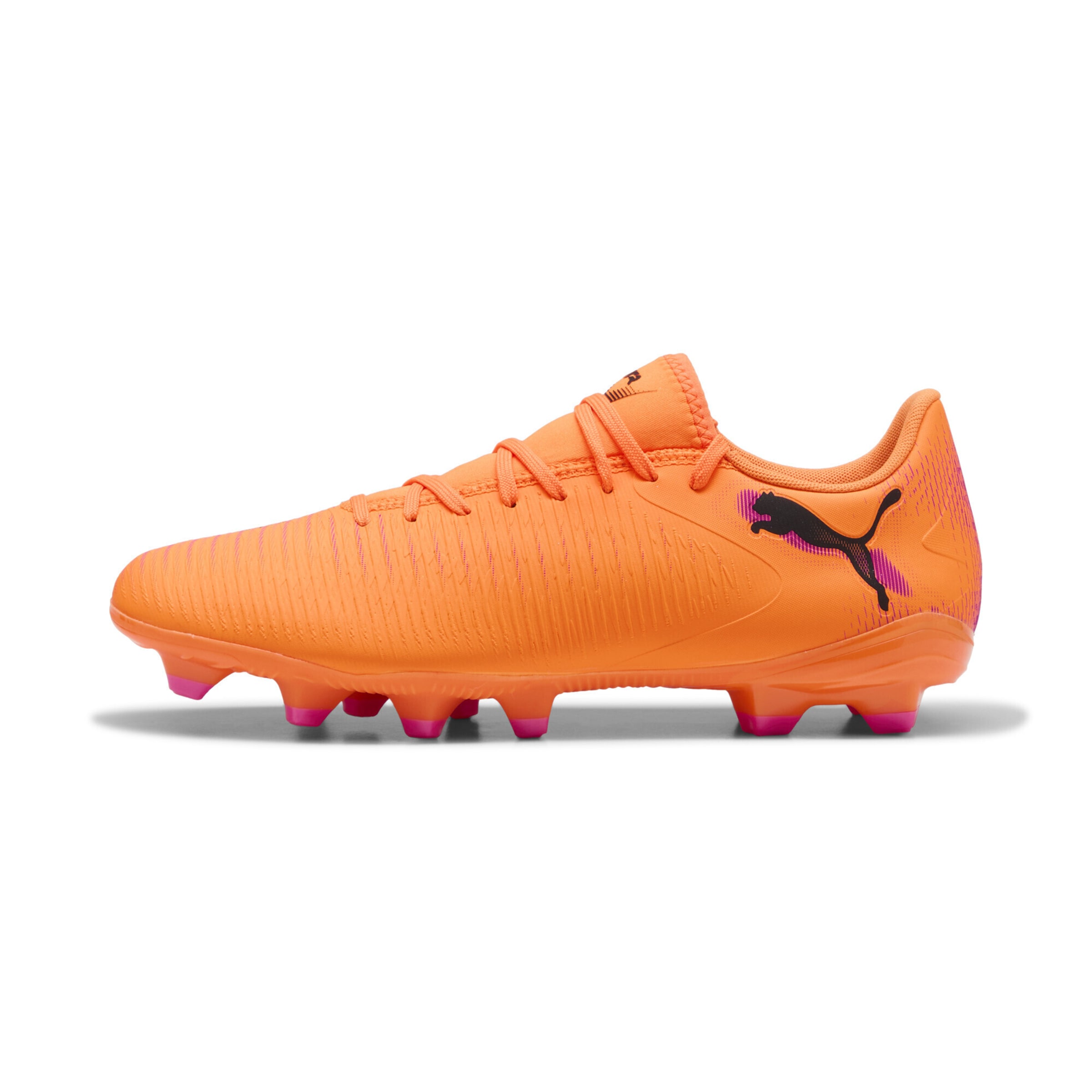 PUMA Fußballschuh 'Future 8 Play' in Orange: Vorderseite