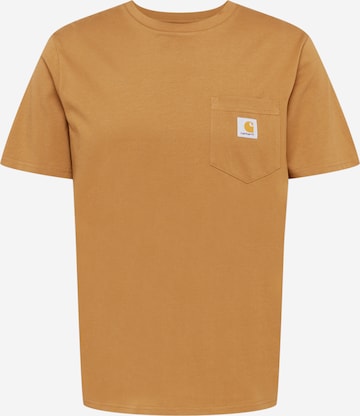 T-Shirt Carhartt WIP en marron : devant