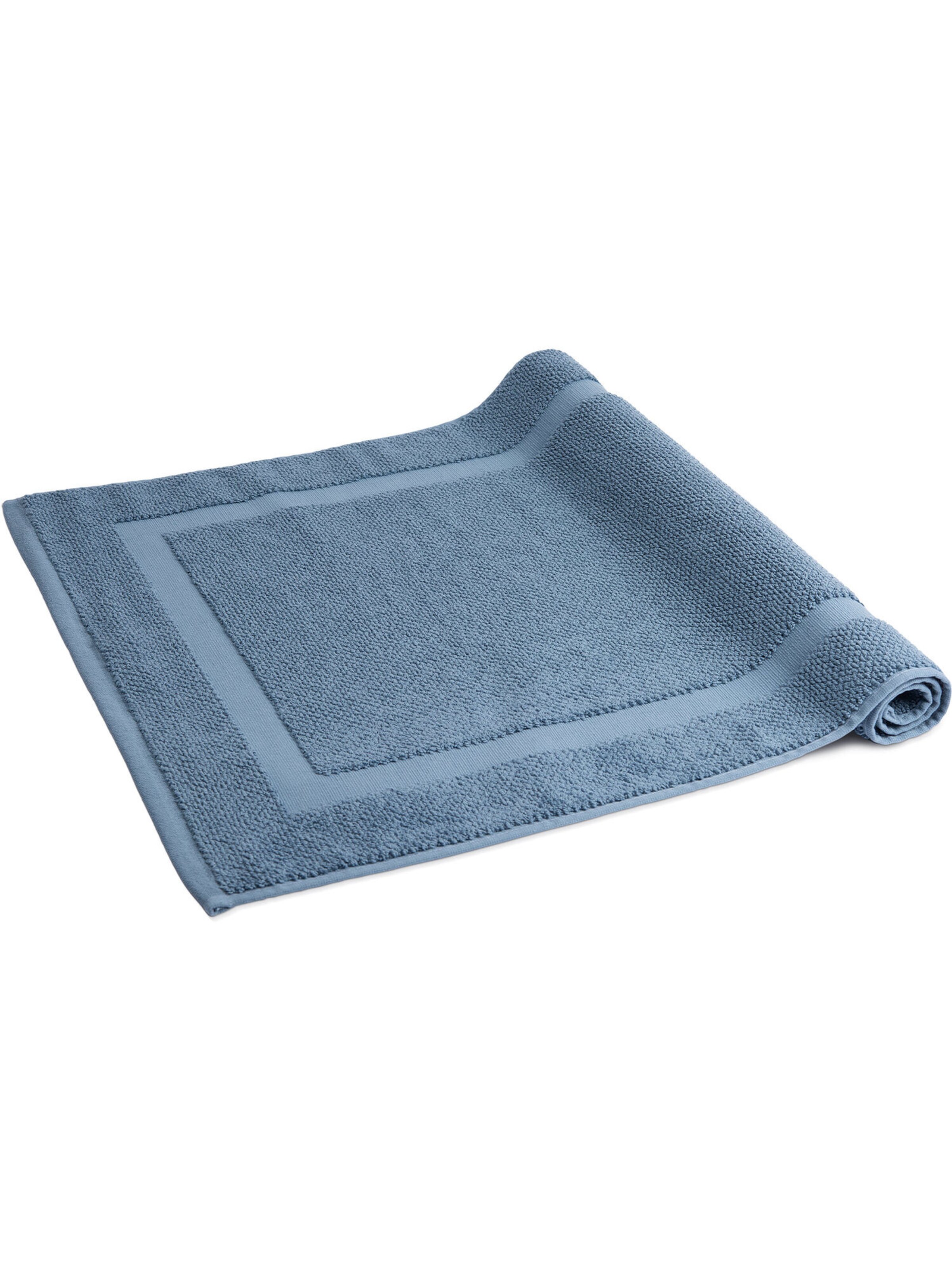 Tapis de bain 'Spa' Herzbach home en bleu : devant