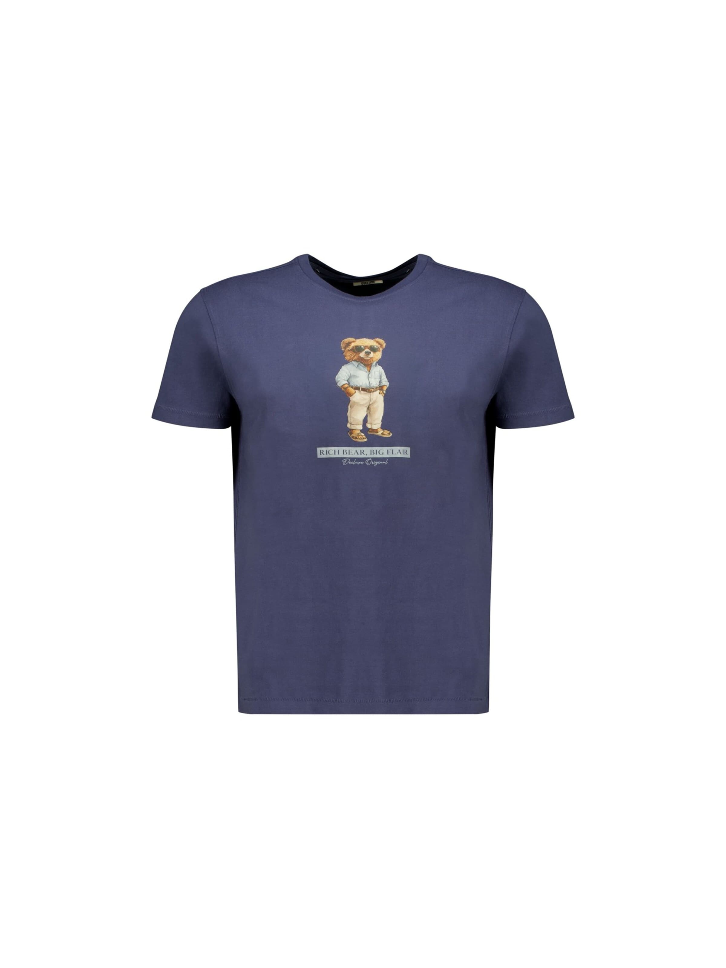 Deeluxe Shirt‌‌‌‌‌‌‌‌ in Blau: Vorderseite