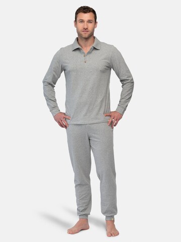 greenjama Long Pajamas in Grey