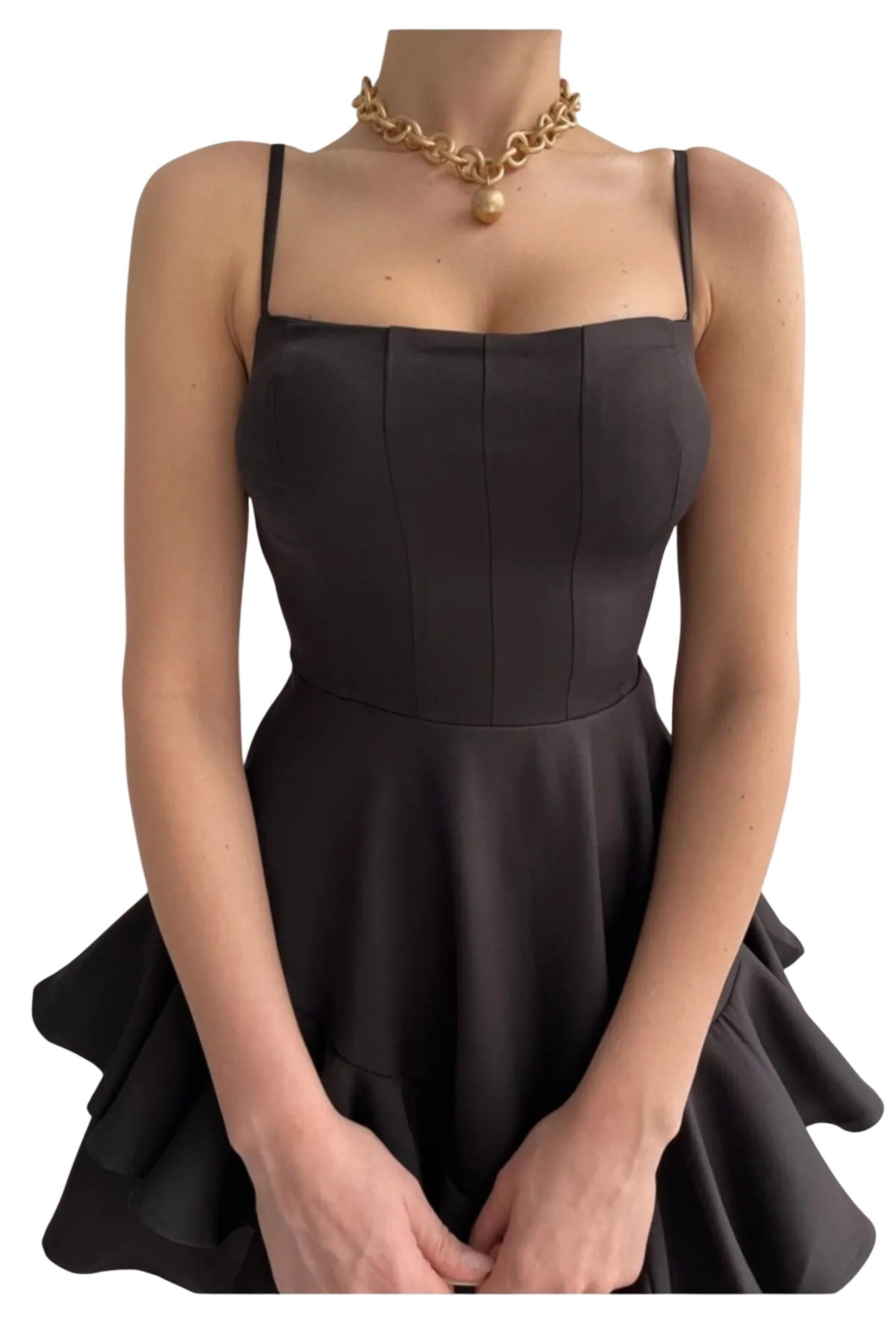 Robe WOMAN VISION en noir