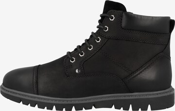 GEOX Lace-Up Boots 'U Ghiacciaio C' in Black