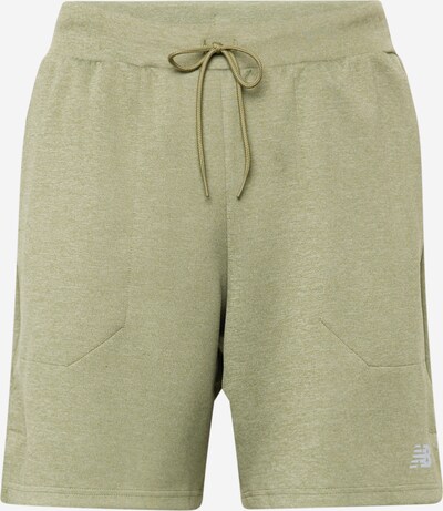 new balance Pantalon de sport en gris clair / olive, Vue avec produit