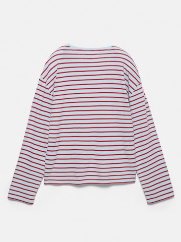 Pull&Bear Tričko – červená