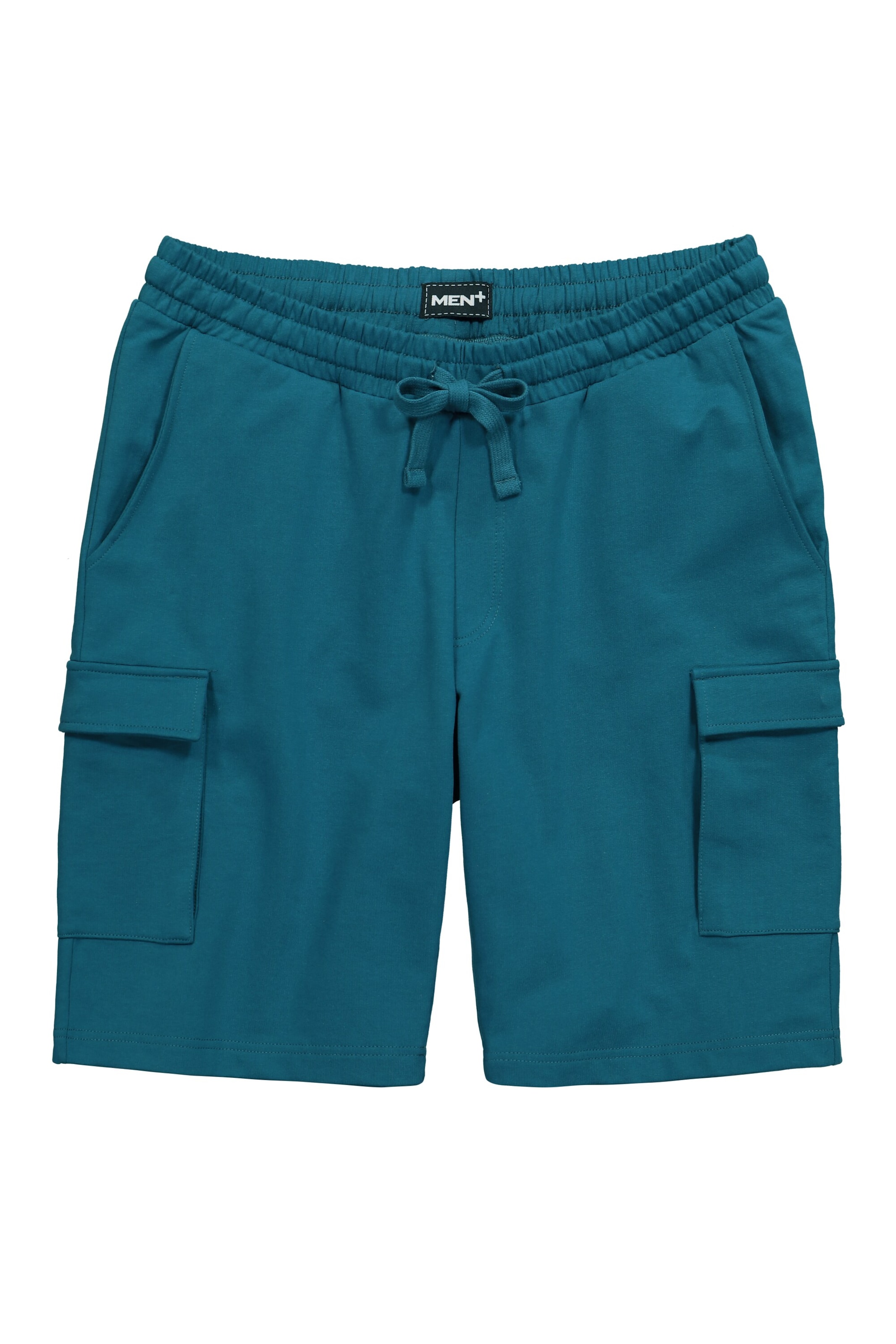 Men Plus Broek 'Bermuda' in Groen: voorkant