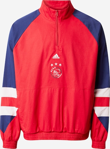 ADIDAS SPORTSWEAR Athletic Sweatshirt 'Ajax' in Red: front